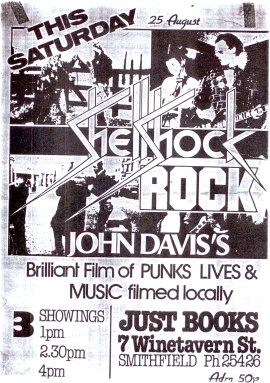 Original Shellshock Rocker poster - (Joe Donnelly)